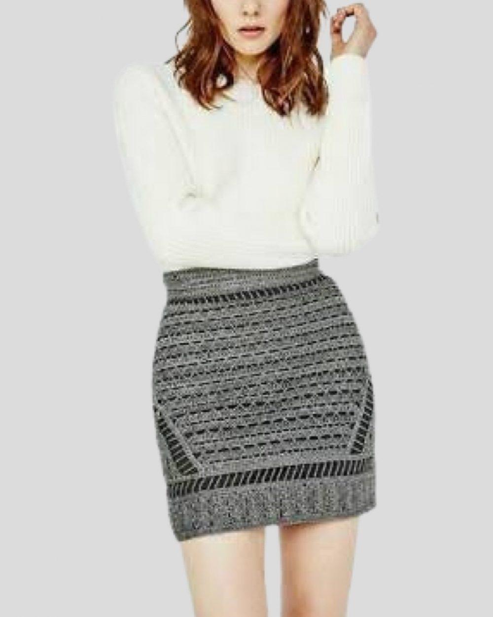 grey-jazzon-knitted-mini-skirt-onrotate