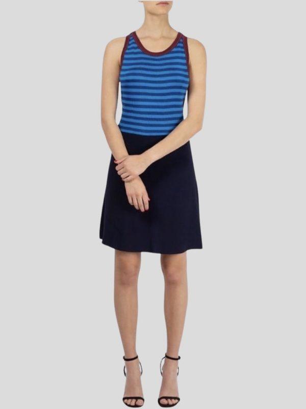 striped-sleeveless-mini-dress-onrotate