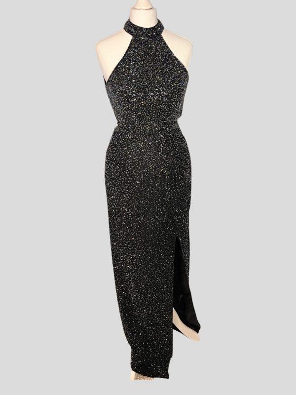 black-beaded-backless-maxi-dress-front