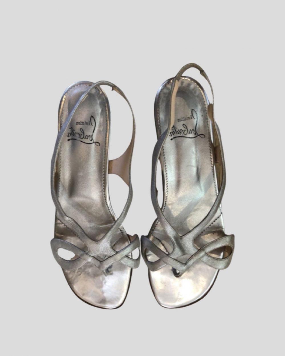 silver-leather-flat-sandals-onrotate