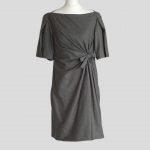 grey-wool-dress-with-bow-detail-onrotate