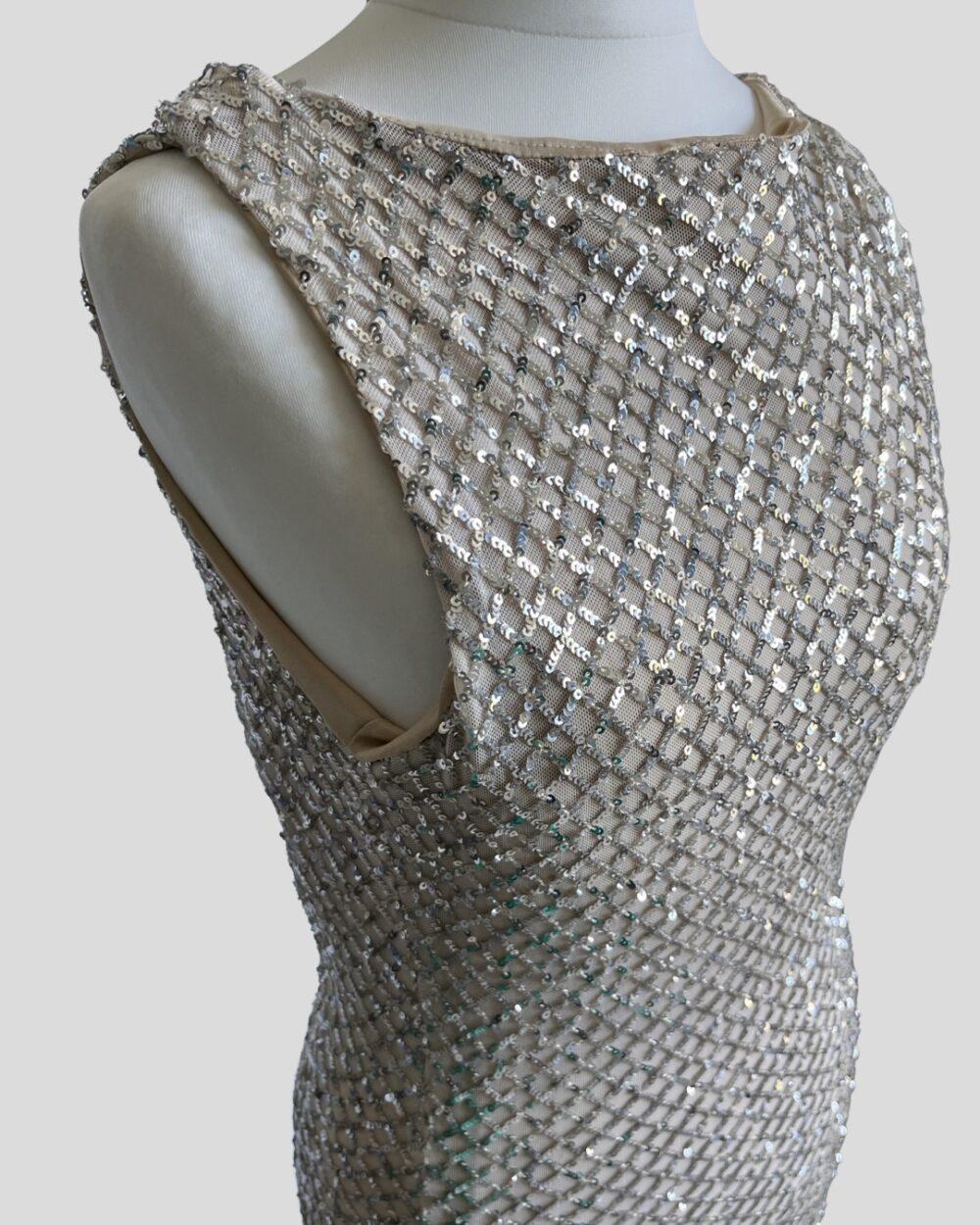 SILVER-SEQUIN-COWL-BACK-DRESS-ONROTATE